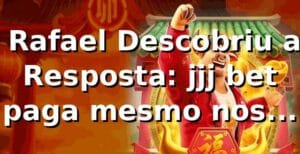 🎰 Rafael Descobriu a Resposta: jjj bet paga mesmo nos Slots?
